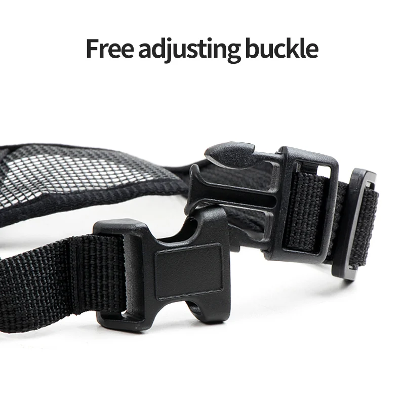 Dog Nylon Muzzle Adjustable Mesh Breathable Mouth Muzzles for Dogs Anti Biting Chewing Pet Mouth Mask Pet Training Accessories