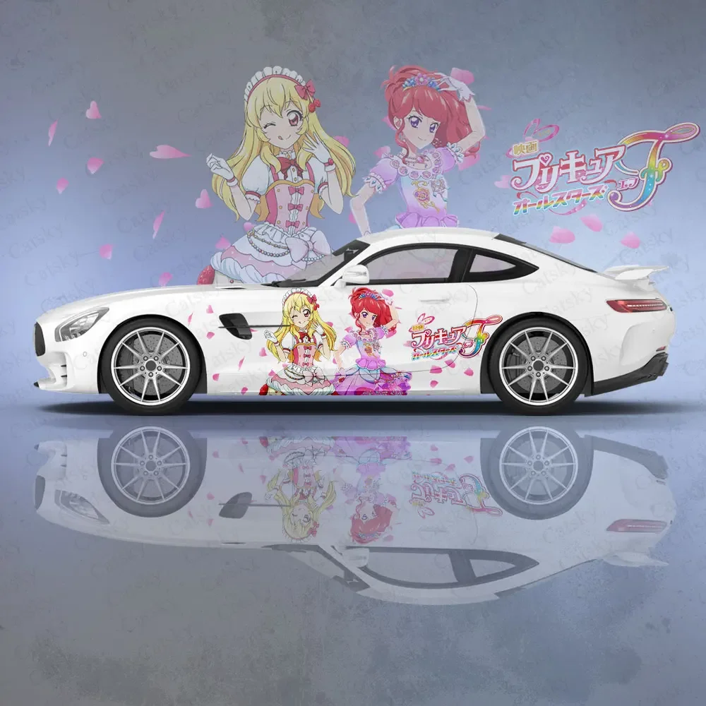 

Anime - Aikatsu! Cute Anime Girl Car Body Stickers Anime Itasha Vinyl Car Side Decal Sticker Car Sticker Automotive Decor Film