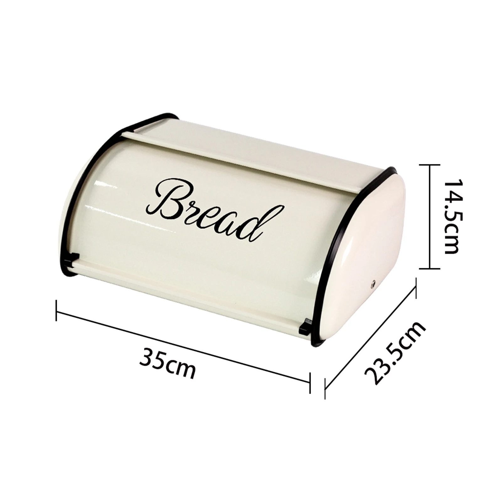 CHICIRIS Bread Box, Bread Container, Bread Storage, Metal