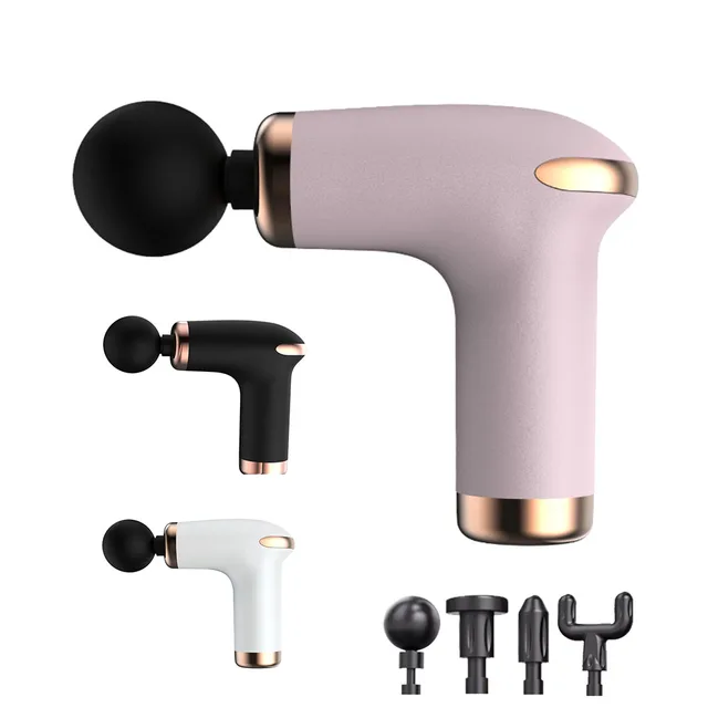 Portable Fascia Gun Tap Massager Body Back and Neck Leg Percussion Massager USB Charging Handheld Massager Deep Tissue Muscle
