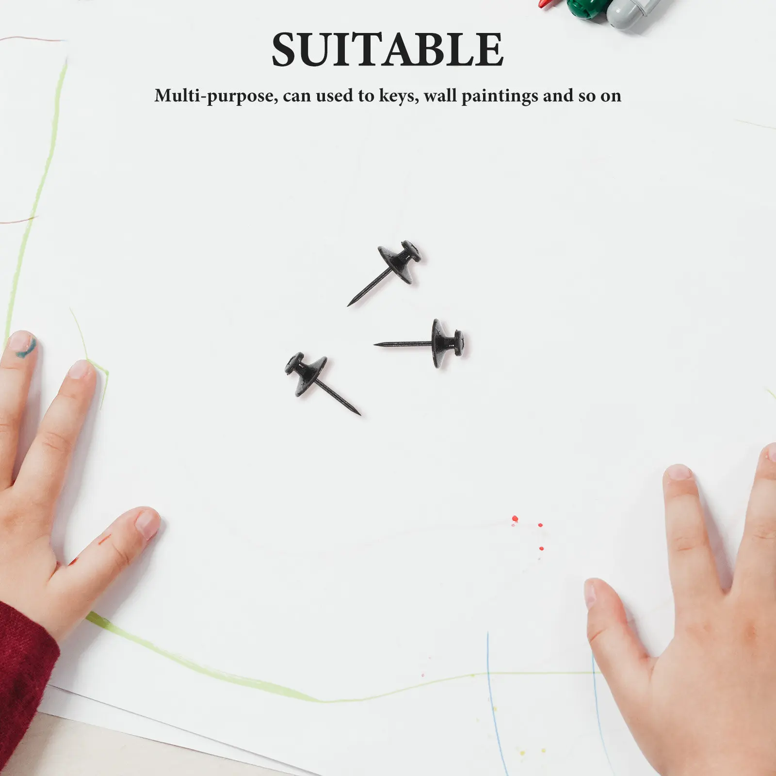 30Pcs 스타 디자인 아연 합금 압정 벽걸이 그림용 장식 못 키 아트 홈 오피스 네일 금속 참