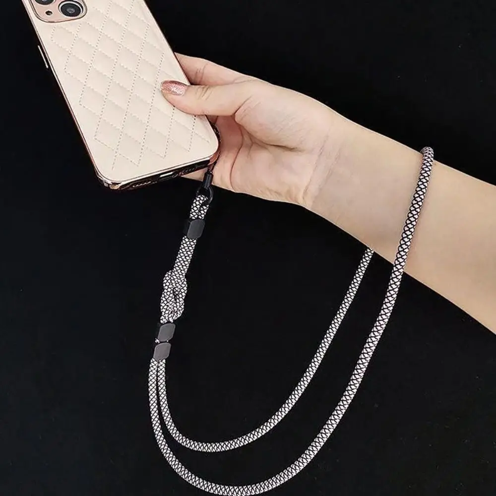 Hand-Woven Adjustable Detachable Dual-Use Anti-Lost Neck Strap Lanyard