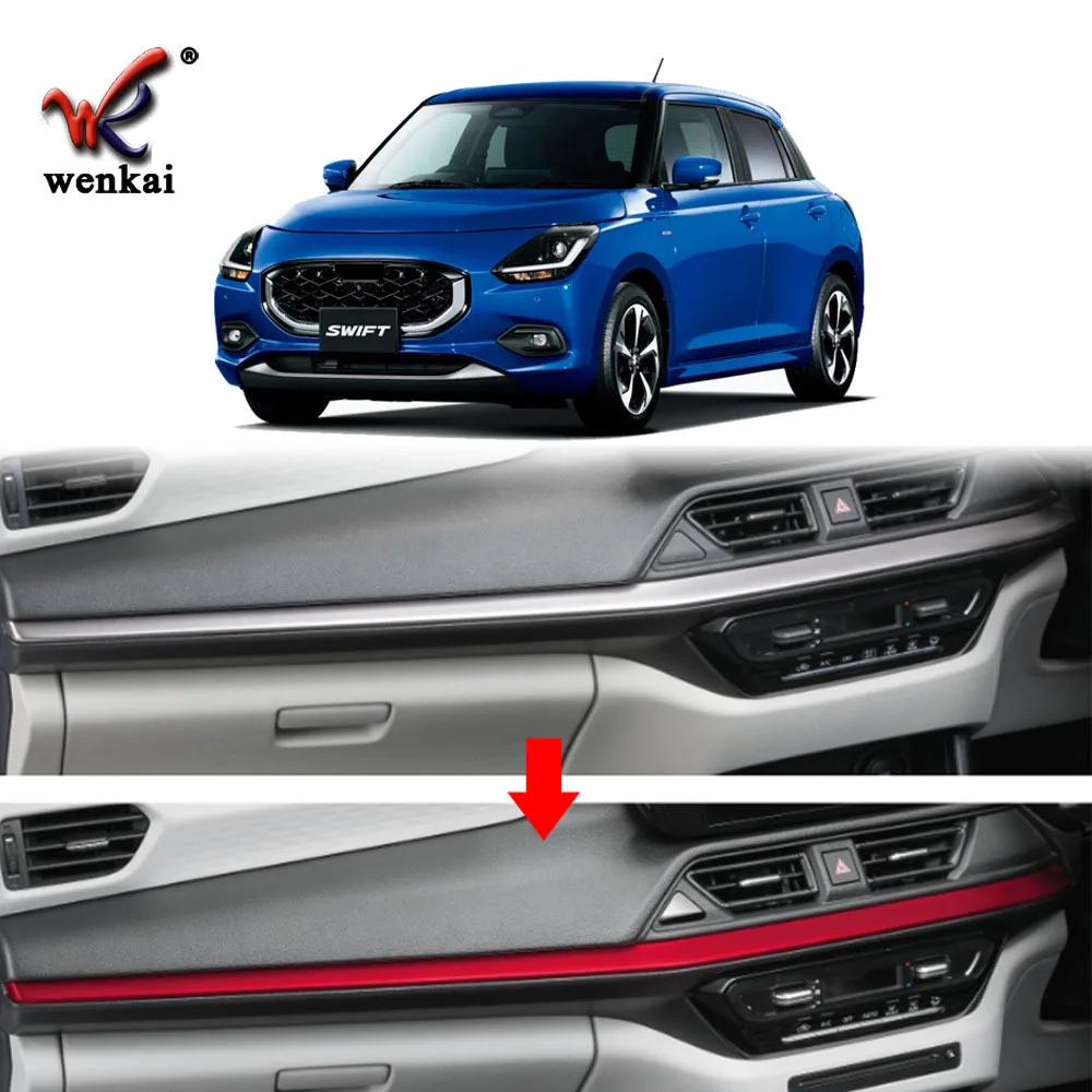 

1 шт./набор, аксессуары для салона автомобильной панели Suzuki Swift ZC/ZD