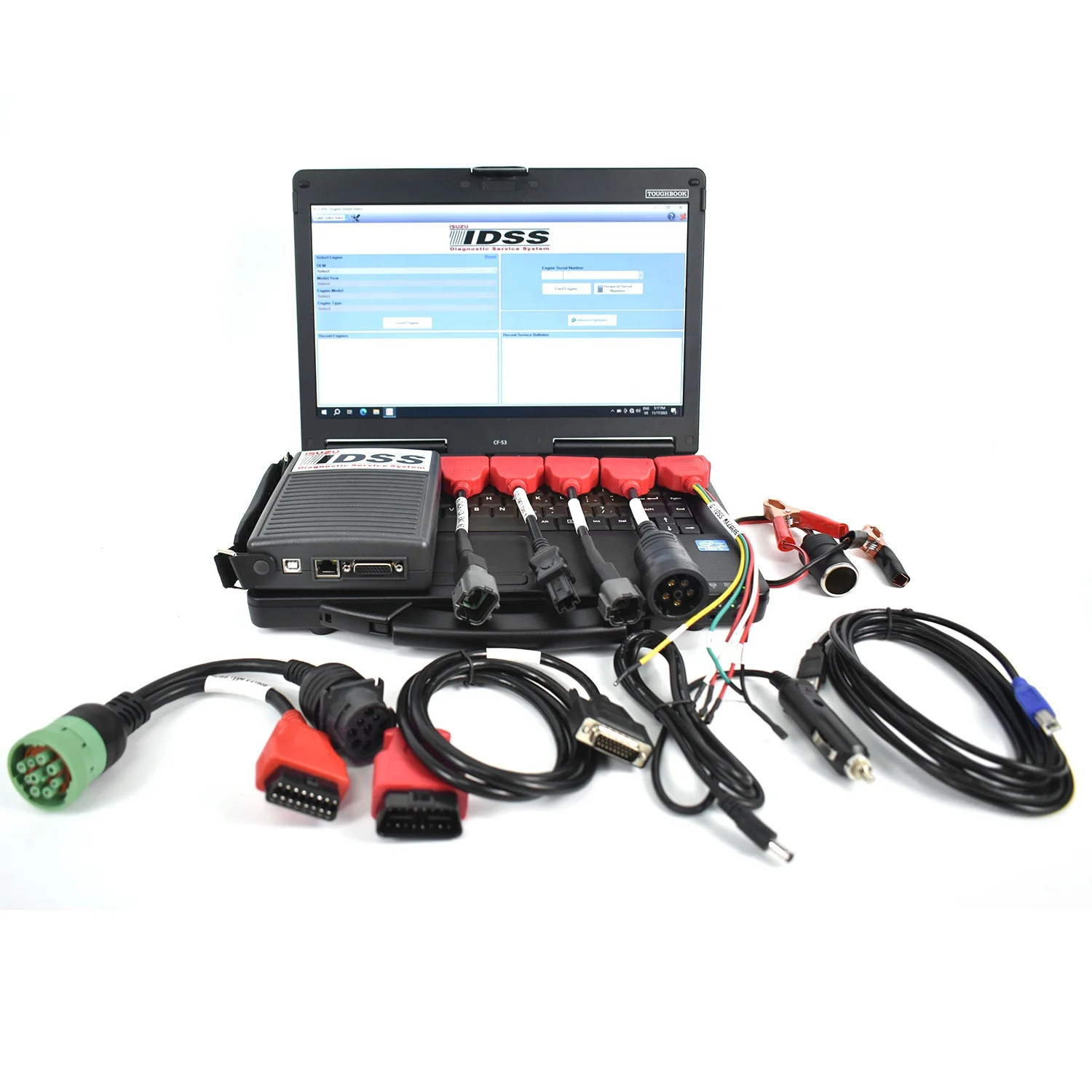 

CF53 Laptop for IDSS III G-IDSS E-IDSS for ISUZU Diesel Engine Truck Excavator Commercial Vehicles EURO6/EURO5 Diagnostic Tool