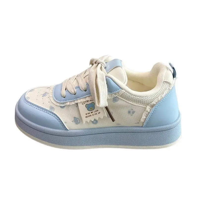 Girls' Breathable Sports Shoes Summer Casual Children's Footwear Durable Rubber Outsole Comfortable Artificial Leather Upper - 5