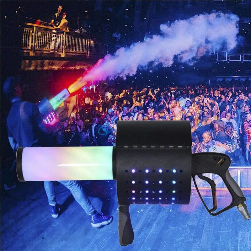 Stage Equipment CO2 Gas Column Color Paper Spray Gun Color Dj Fog Column Spray G