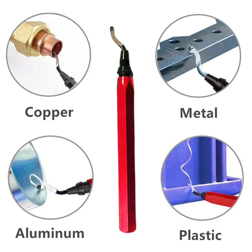 Handle Burr Metal Repair Deburring Tool Kit NB1100 Router Bit Rotary Deburr Remover Hand Tool For Plastic Copper Edge Trimming