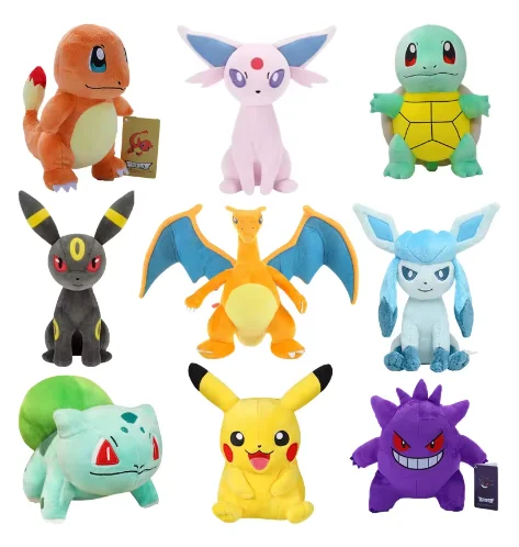 20CM Pokemon Plush Pikachu Dolls Kawaii Anime Pok&eacute;mon Pichu Short Stuffed Toys Cute Cartoon TOMY Pokmon Children Birthday Gift