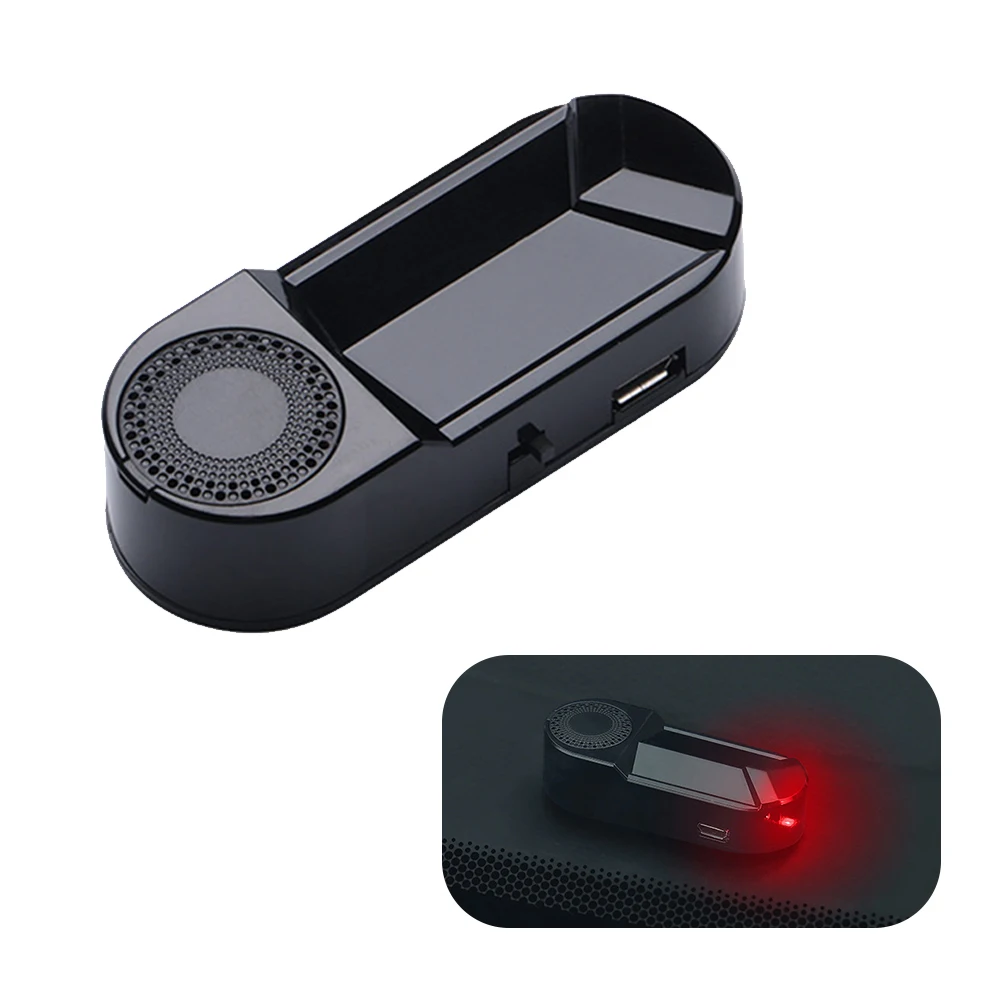 Sistema de seguridad con señal estroboscópica con energía solar para automóvil, luz LED de advertencia universal para motocicleta, lámpara de alarma, luces de precaución antirrobo