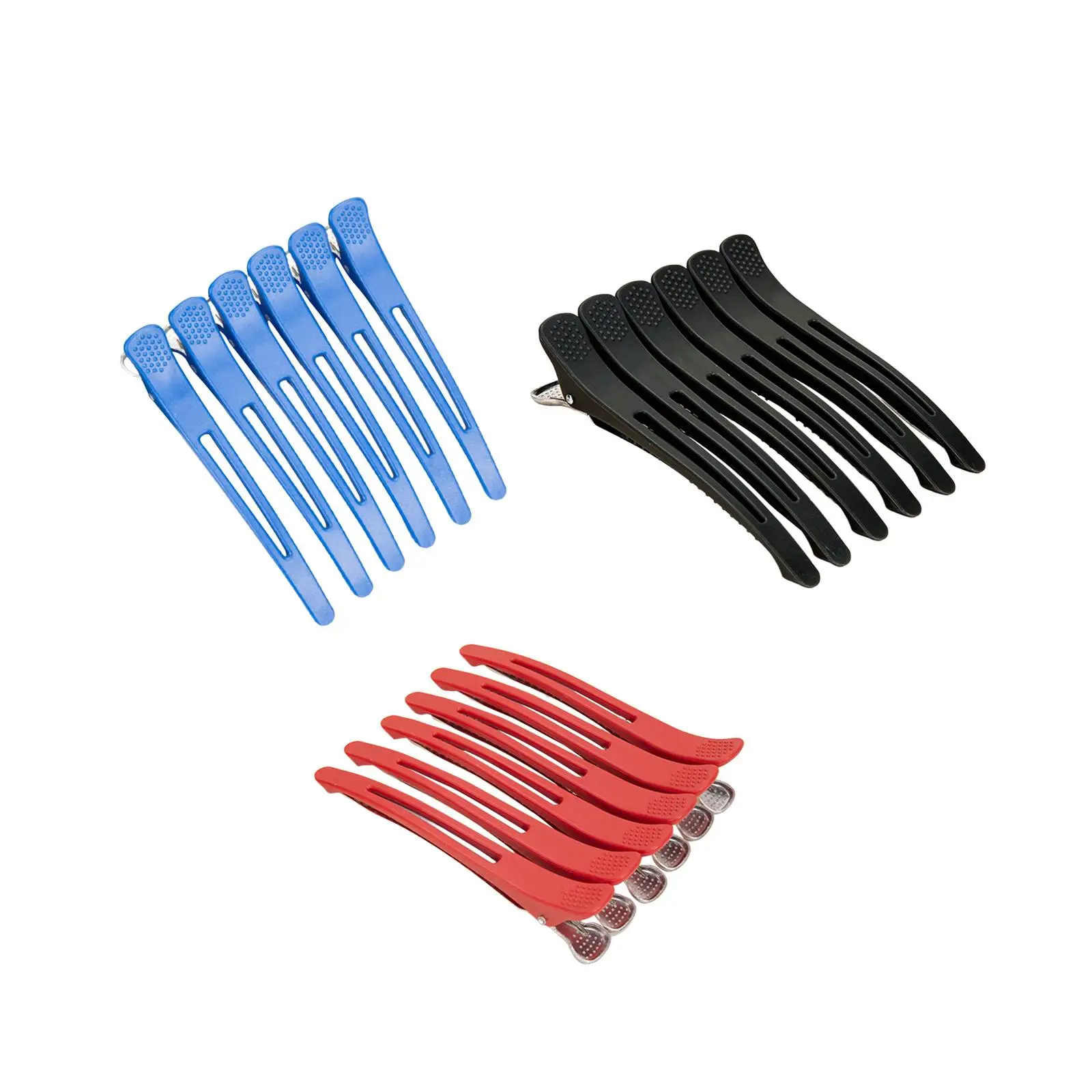 

6 Pieces Duck Billed Hair Clips Anti Slip Hair Styling Accessories Hair Sectioning Clip for Women Men Salon Home Hairdresser