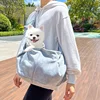 Outdoor Pet Carrier Bag - Adjustable Crossbody Shoulder Strap,Casual Pet Outing | Stylish Pet Bag | Comfortable Pet Transport 4