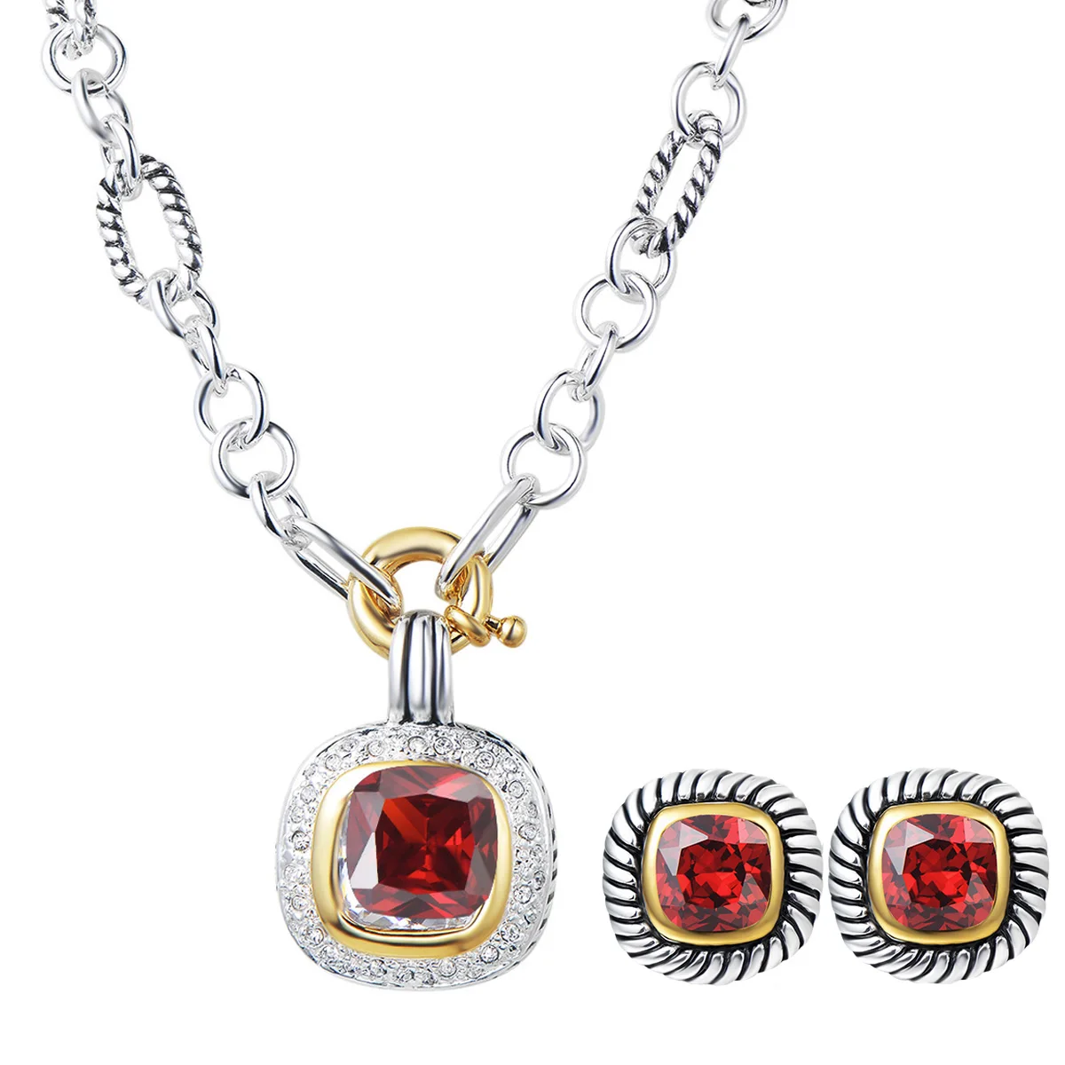 Tanio UNY Fashion zestaw biżuterii damskiej projektant inspirowany Vintage Jewelrys