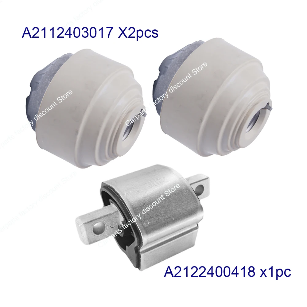 

Наборы из 3 шт., опора коробки передач для автомобиля Mercedes-Benz W211 E280 E320 CLS320 CDI E500 E550 A2112403017 A2122400418