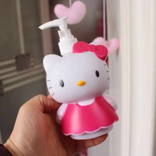 Hello Kitty Kawaii Cartoon Anime Travel Shower Gel Shampoo Lotion ...