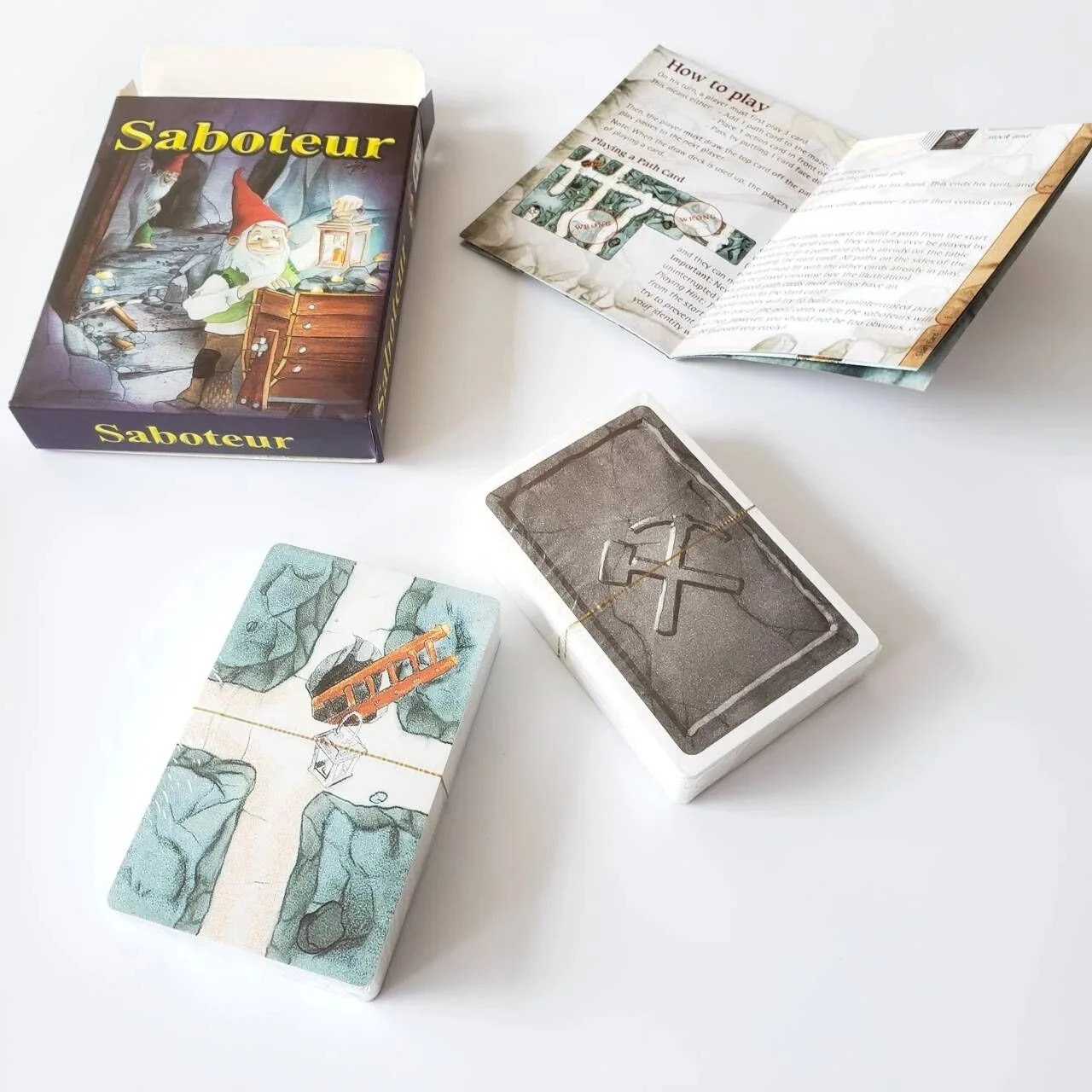 New Saboteur Board Game Cards Playing Card Deck Games Play Cards Board 6