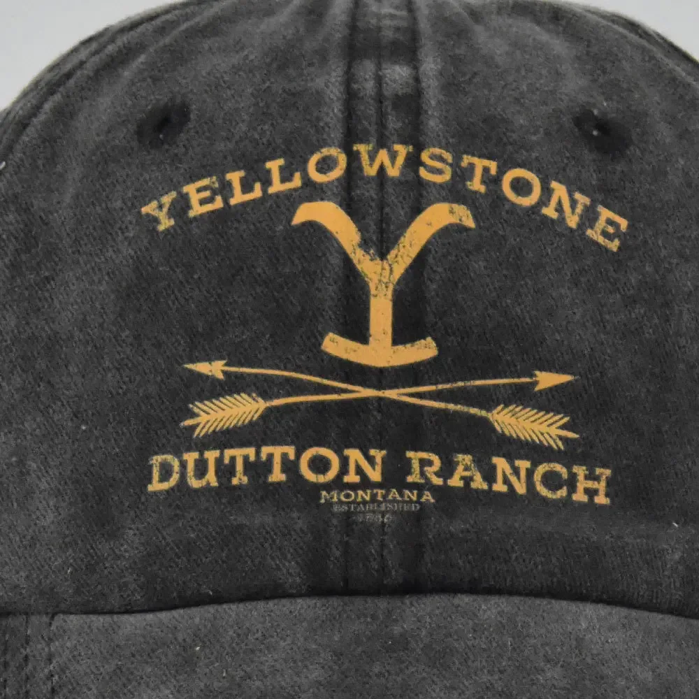 Baseball Cap Snapback Hat YELLOWSTONE Sun Hat Spring Autumn Sport Hip Hop Fitted Hats for Men Women baseball cap sun hat
