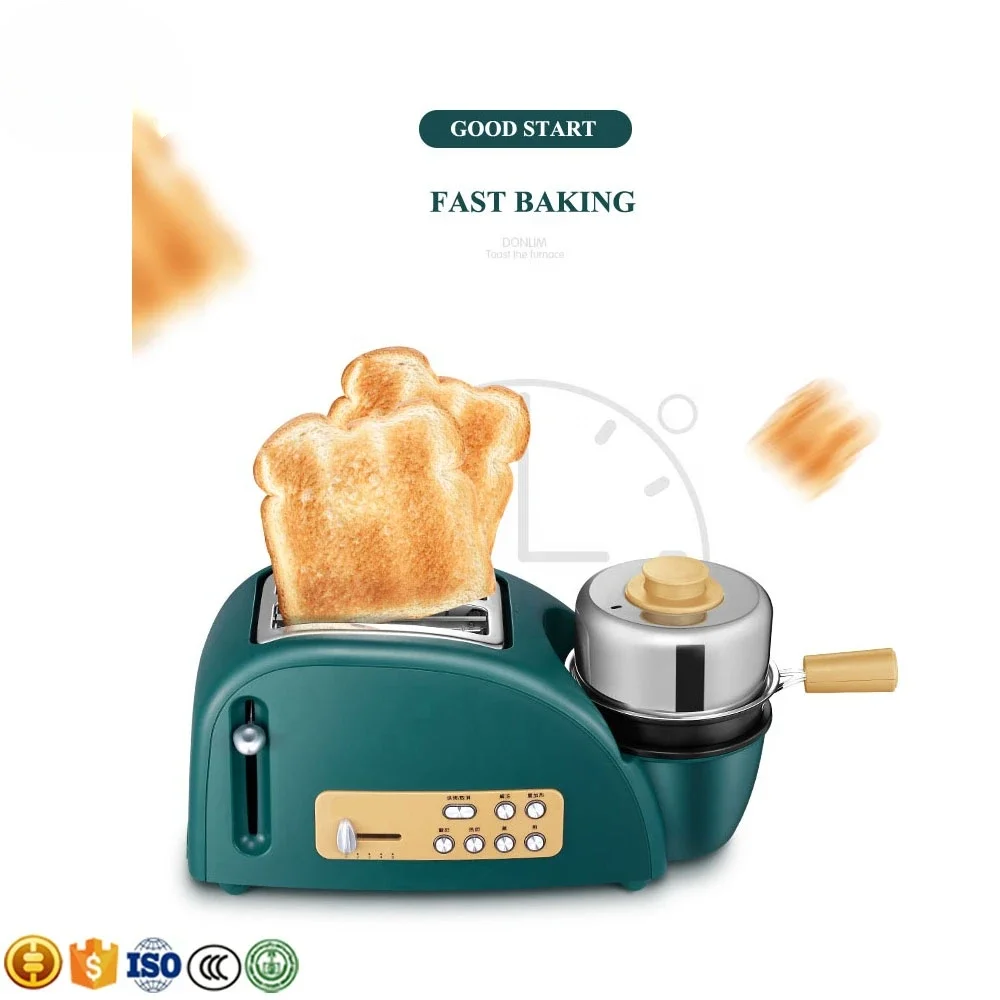 Popular Profession 2 In 1 Breakfast Combination (Kettle, Toaster, Coffee Maker) , 3 In 1 Breakfast Machine 5