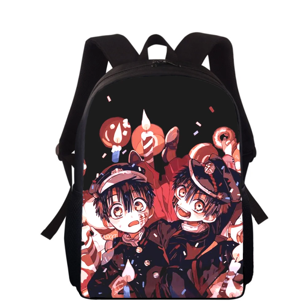 Toilet-bound Hanako-kun 15” 3D Print Kids Backpack Primary School Bags for Boys Girls Back Pack Students School Book Bags
