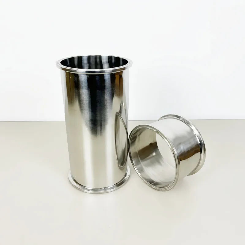 Tubo de Carretel Sanitário de Tri Clamp Pipe Tri Clover Espessura mm 154 mm Od167 mm Comprimento 12 300 mm Aço Inoxidável 304