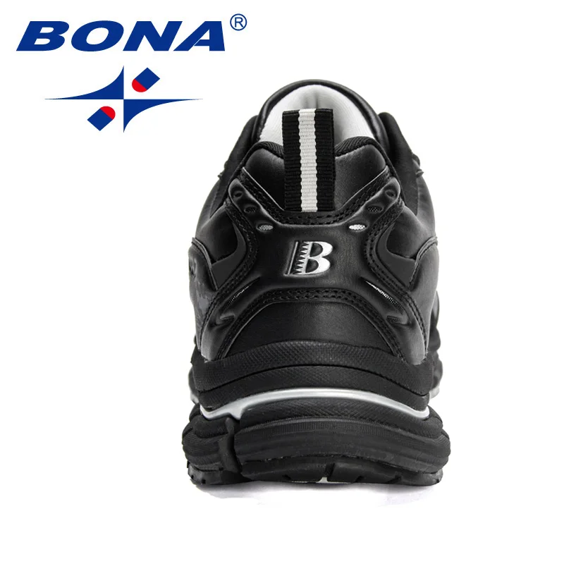 BONA New Designers Luxury Brand Trendy Sneakers Men Casual Shoes Breathable Outdoor Walking Footwear Man Leisure Comfy Shoe casual sneakers leather shoes leather sneakers