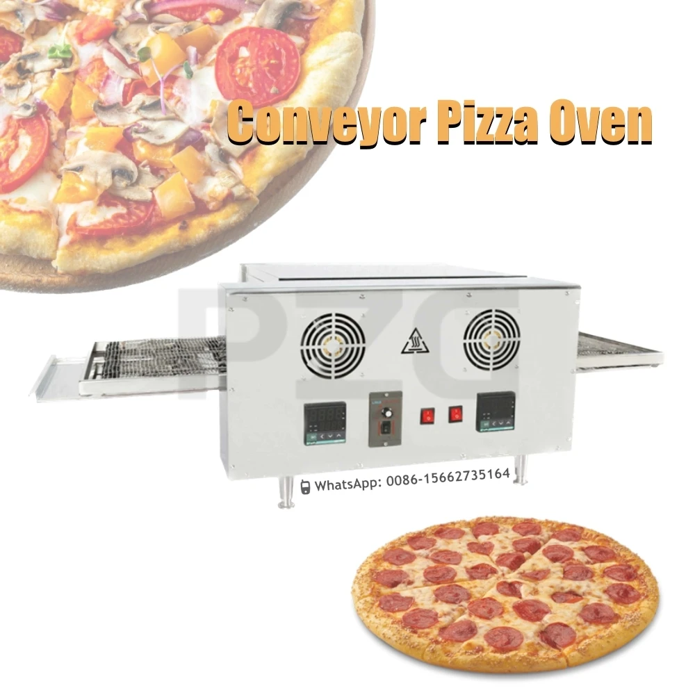 

Electric Conveyor Pizza Oven Pizza Bread Maker Machine With Digital Timer Control Pizza Baking Oven Machine
