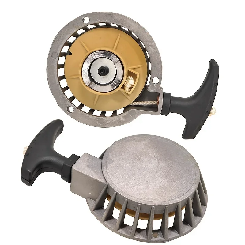 Engine Pull Starter 2 Stroke 49CC Pocket Bike Minimoto Aluminum Pull Start Assembly Igniter Hand Puller Motorcycle Easy Going Pull Recoil Starters