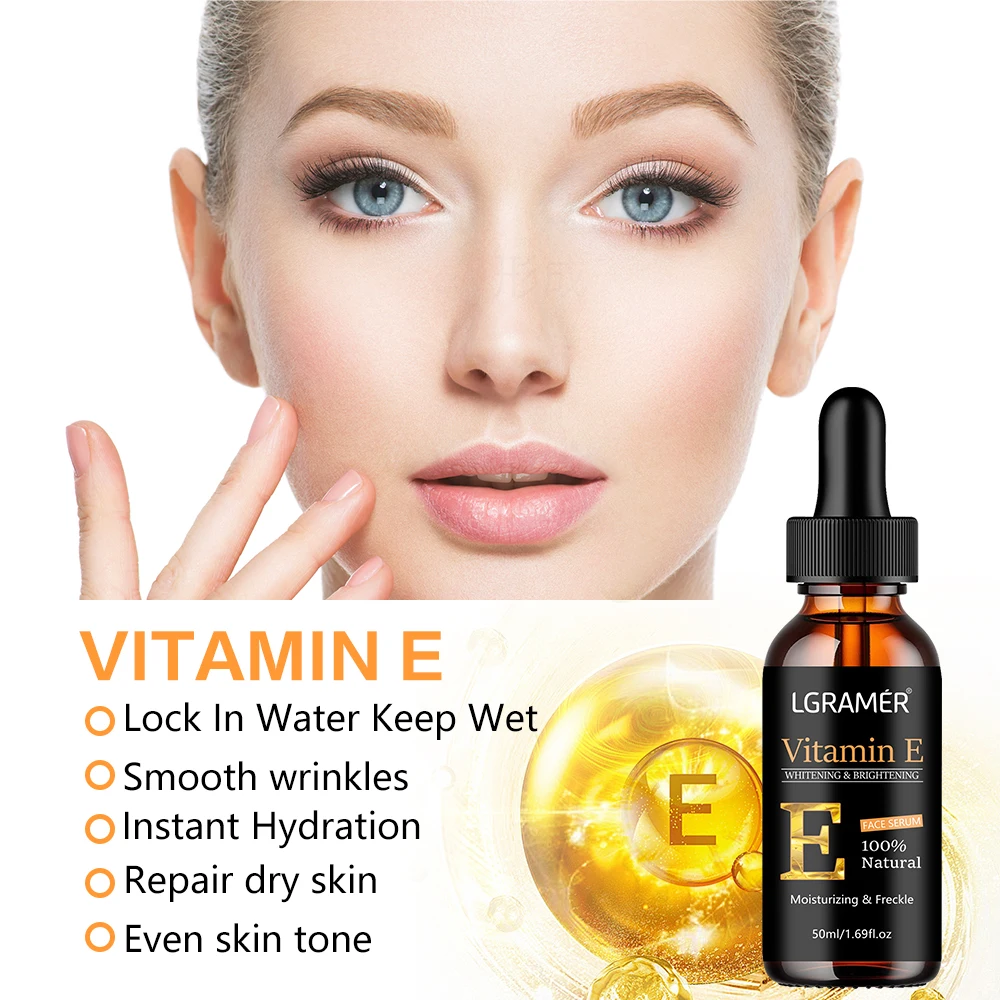 Vitamin C Facial Essence Contains Hyaluronic Acid Dark Spot Remover Moisturizing Repair Anti-aging Essence Facial Skin Care 50ml 6