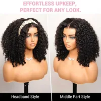 Perruque en cheveux humains bouclés birmans, frontale en dentelle HD transparente 13x4, pré-épilée, densité 250%, 28 pouces 4