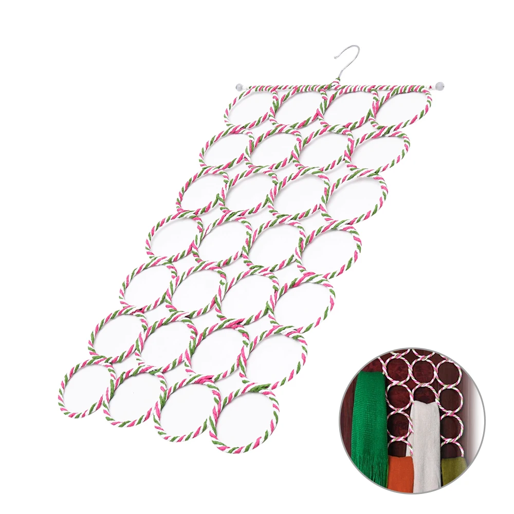 Scarf Holder Tie Belt Hook Organizer