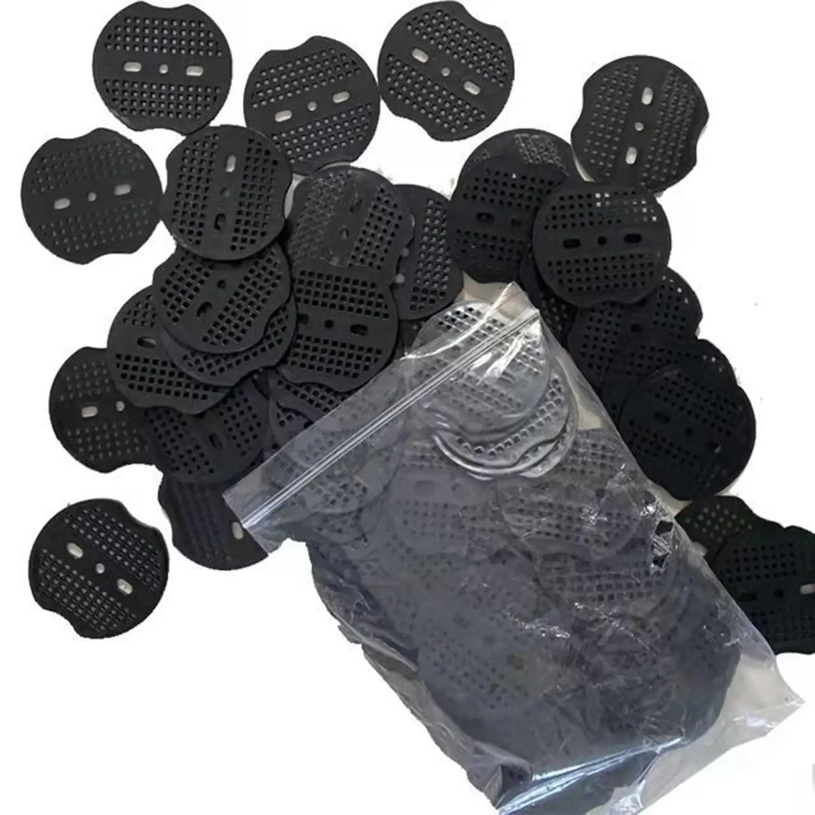 50Pcs Plastic Tent Pegs Gaskets for Lawn Fixed Nails Garden Staples Pegs