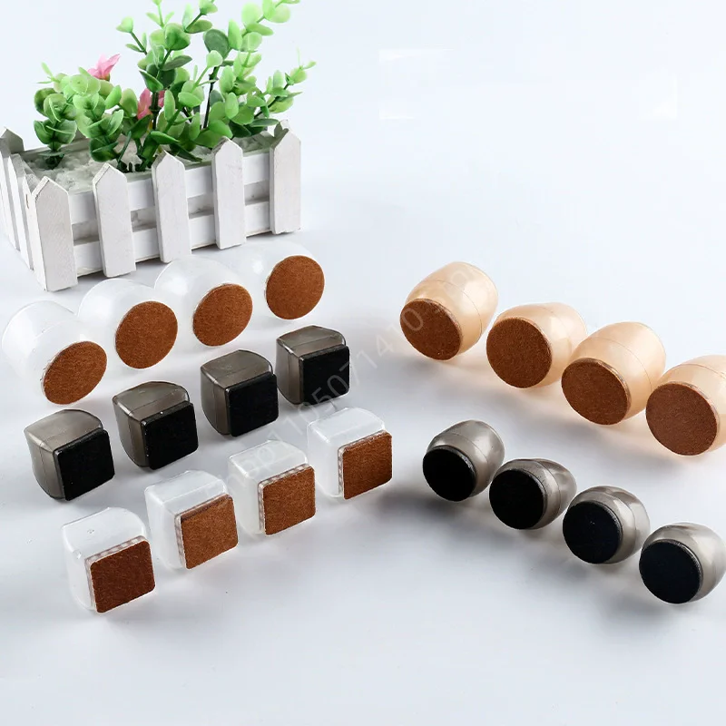 Silicone Furniture Leg Protectors - Non-Slip, Anti-Noise, Floor-Safe Pads (16-Pack)