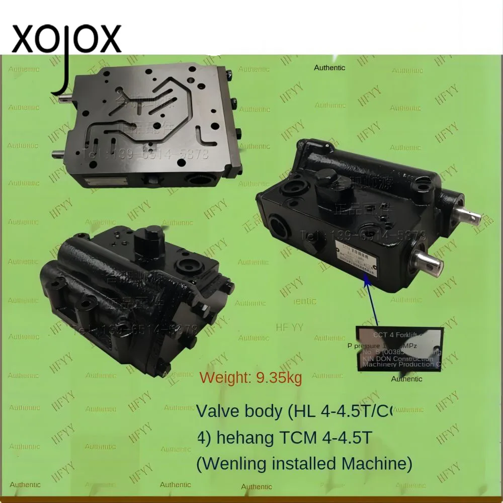 XOJOX 지게차 제어 밸브 바디, 제어 밸브 어셈블리, 헬리 항주 지게차용, TCM4-4.5T 설치, 128E3-80271-WL CCT4