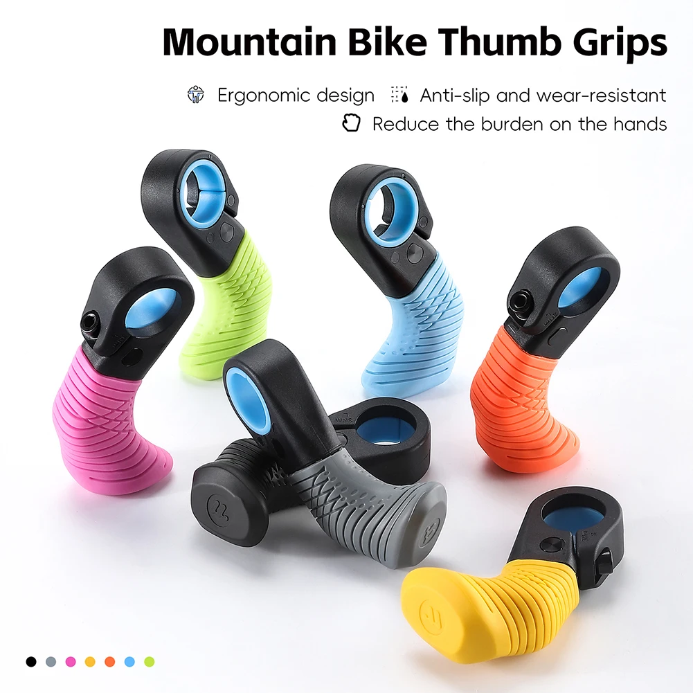 Bicycle Small Auxiliary Handlebar Rest Grips Bicycle Handle Thumb Force Rest Grip Outdoor Cycling Handlebar Accessories