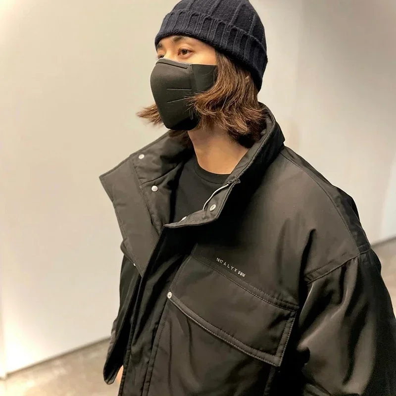 1017 9SM ALYX Jackets Features Cargo Pocket Cotton Coats Men Women 1:1 Best Quality ALYX Black Zipper Jackets 3