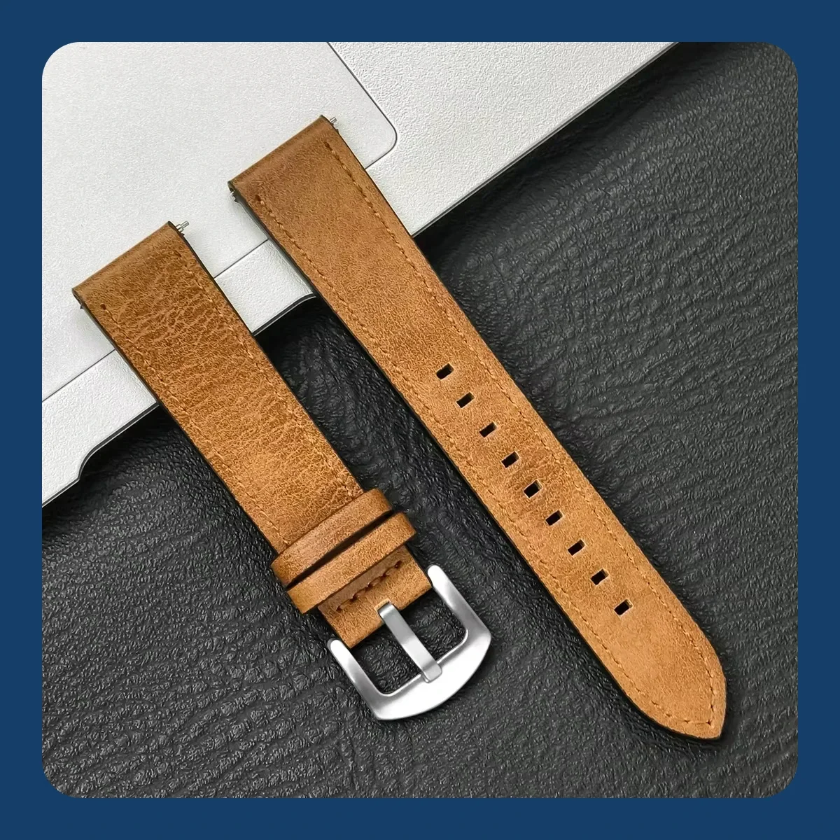 Versatile Silicone Watch Band - 20mm/22mm | Classic & Durable Strap