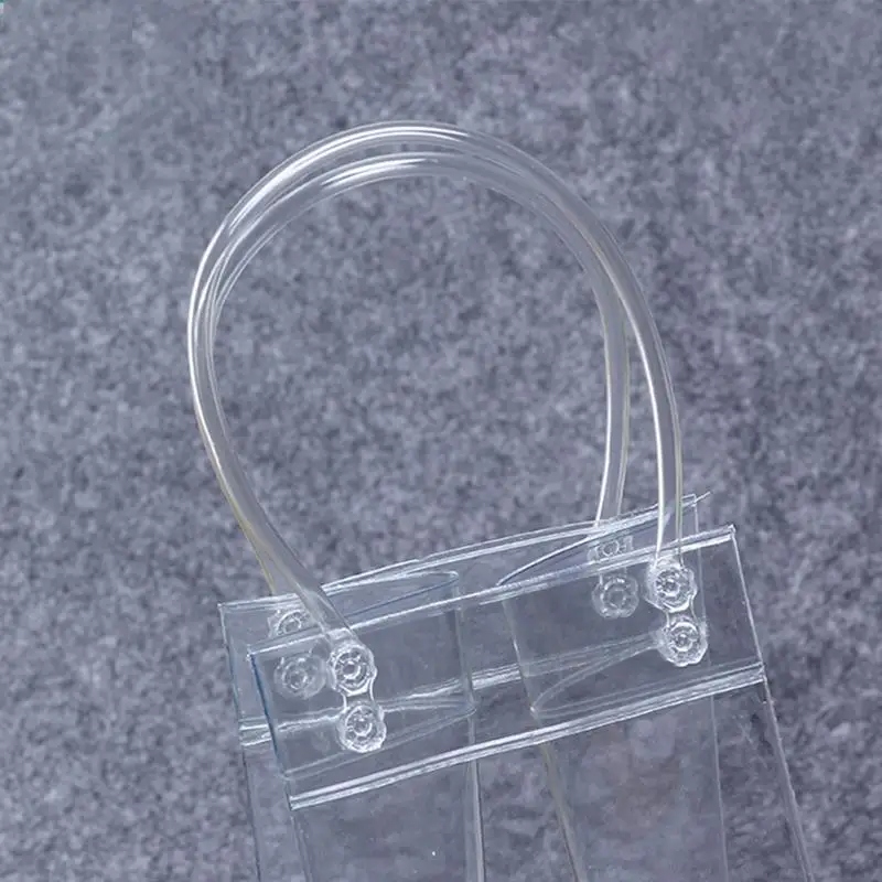 1pc Transparent Ice Bag Wine Beer Champagne Bucket PVC Leakproof Ice Bag Beer Chiller Cooler Portable Liquor Ice-Cold Tools