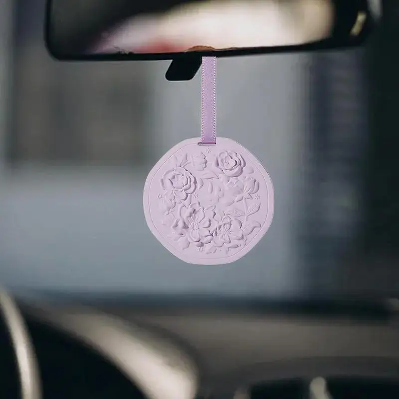 Car Fragrance Tablets Suspending Car Air Fresheners Rearview Pendant Odor Eliminator For Bedroom Wardrobe Shoe Cabinet