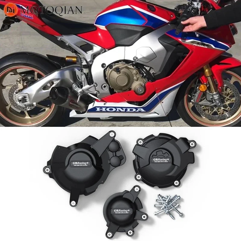 エンジン保護カバー For CBR1000RR 2008 2009 2010 2011 ユニバーサル オートバイ エンジン ステータ バイク用エンジンカバー  CBR1000RR CBR 1000 RR 2017-2019 エンジンステータークランクケースカバー エンジン保護カバー For CBR1000RR  2008 2009 2010 2011 ... エンジンタイミングパーツカバー Compatible With CBR1000RR For CB1000R 2004 2005 20