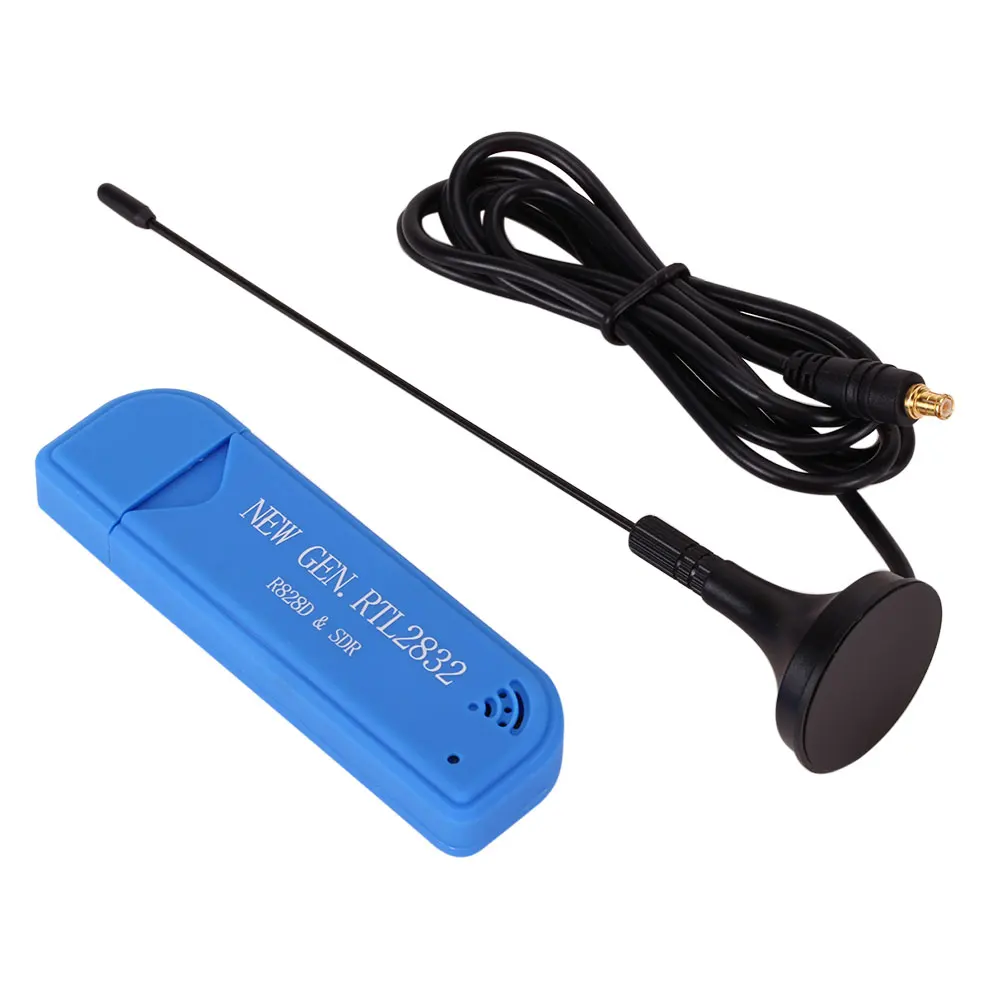 SDR Receiver RTL-SDR Blog RTL SDR Receiver V3 R820T2 RTL2832U 1PPM TCXO SMA Software Defined Radio With Multipurpose Antenna 