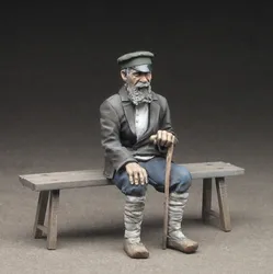 Kit d'assemblage de modèle WWII en résine moulée, non peinte, 1 personne, échelle 1/35, livraison gratuite 