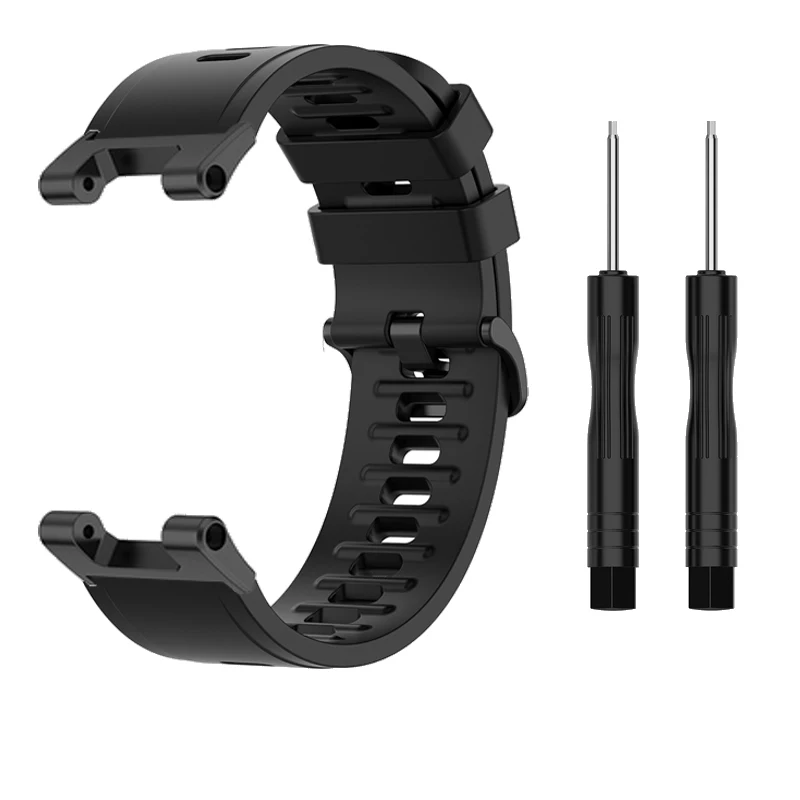 Durable Soft Silicone Sports Watchband Bracelet