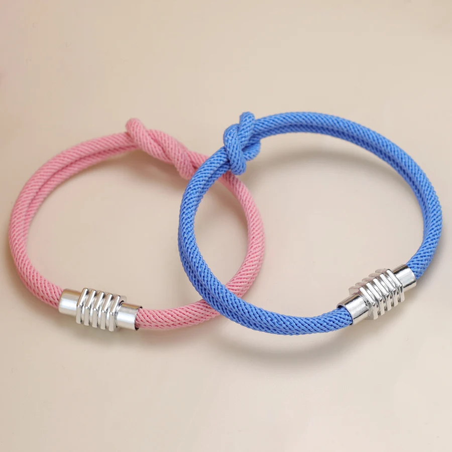 Concentric Knot Cord Chain Bracelet for Men and Women