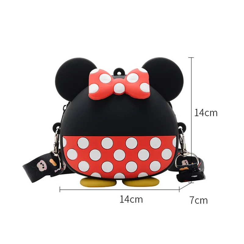 

Disney Mickey Mouse toys Cartoon Bag Coin Purse Minnie Boy Girl Coin Bag Children Cartoon Bag Disney Mickey Mouse Shoulder