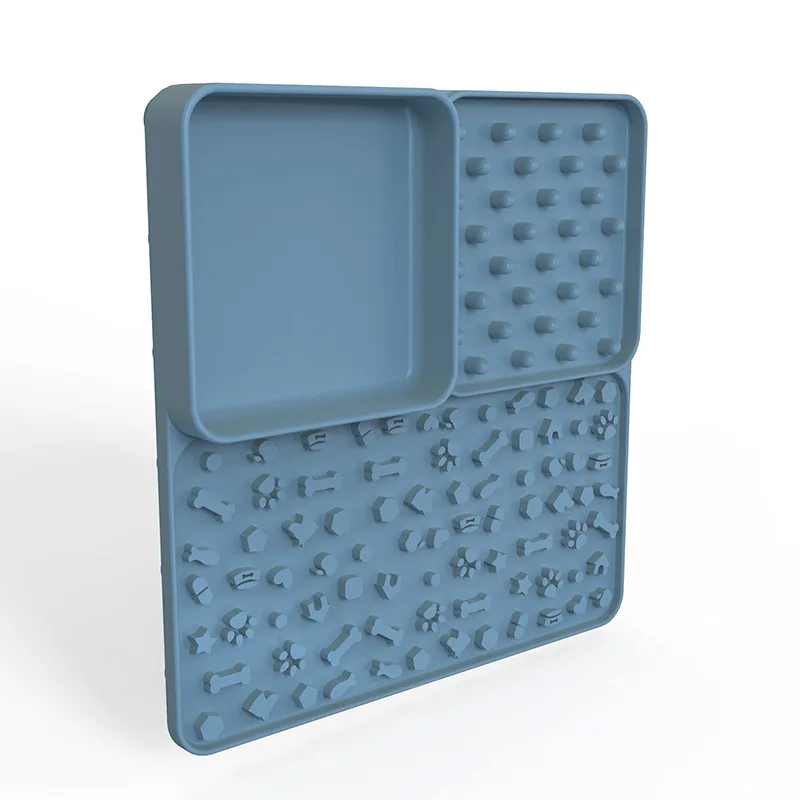 

Silicone Licking Pad for Pet, Slow Feeder, Small Pet Licking Pad, Dog and Cat Feeding Accessories