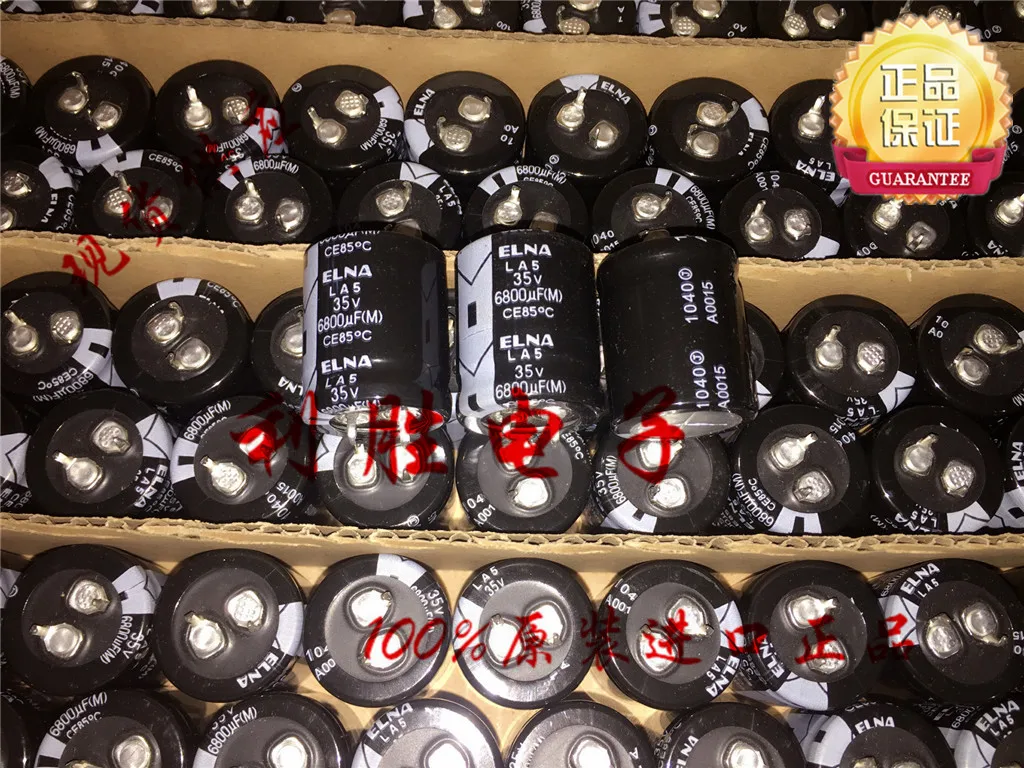 

1 шт./2 шт., конденсатор LA5 6800 мкФ 35V, 35V6800UF 25*30, медные ножки
