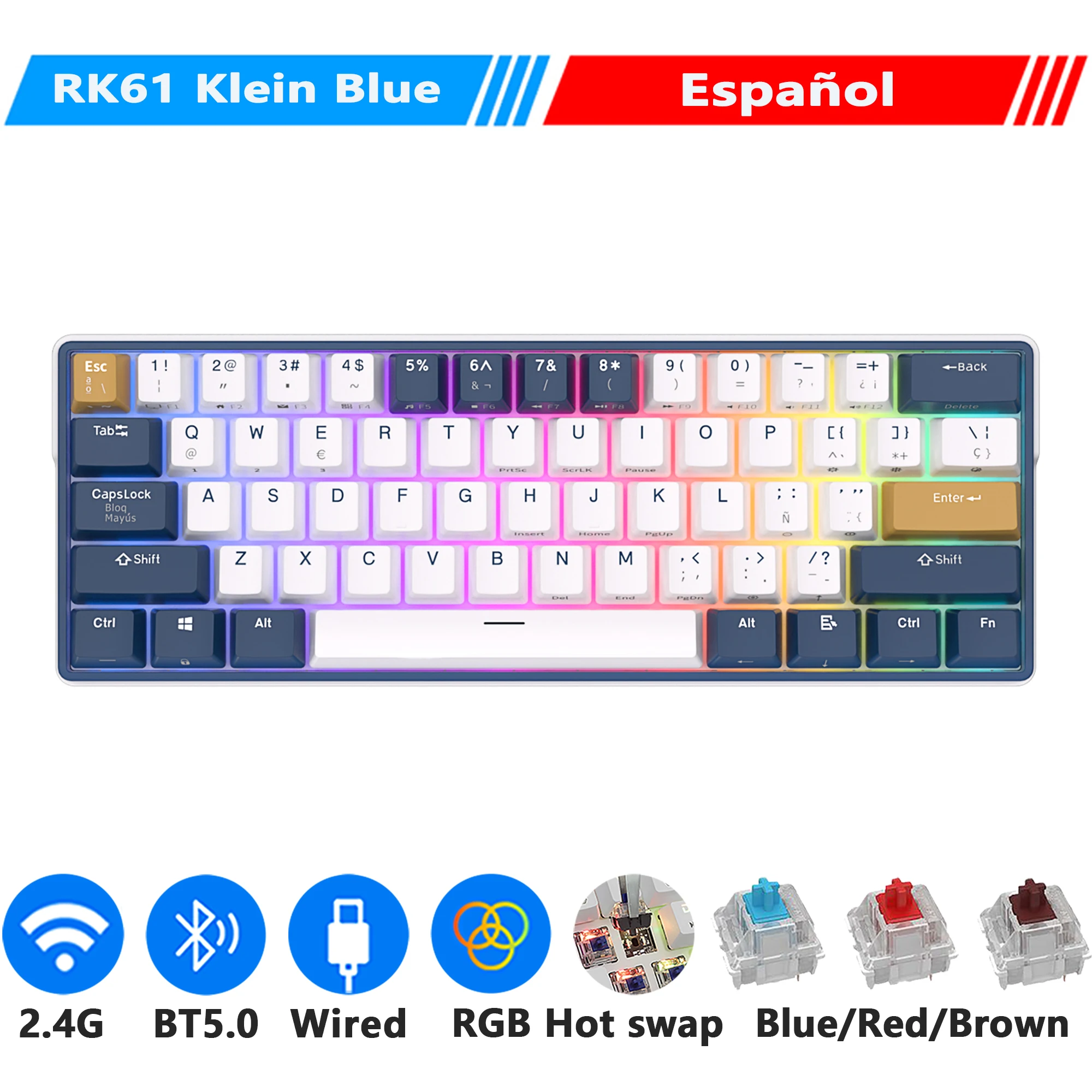 Spanish Klein Blue