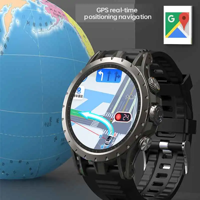 Smart Watch VALDUS 4G Smartwatch VG54 Pro AMOLED SIM Card HD Camera GPS WIFI Fitness Sport 32G Rom For Man Woman