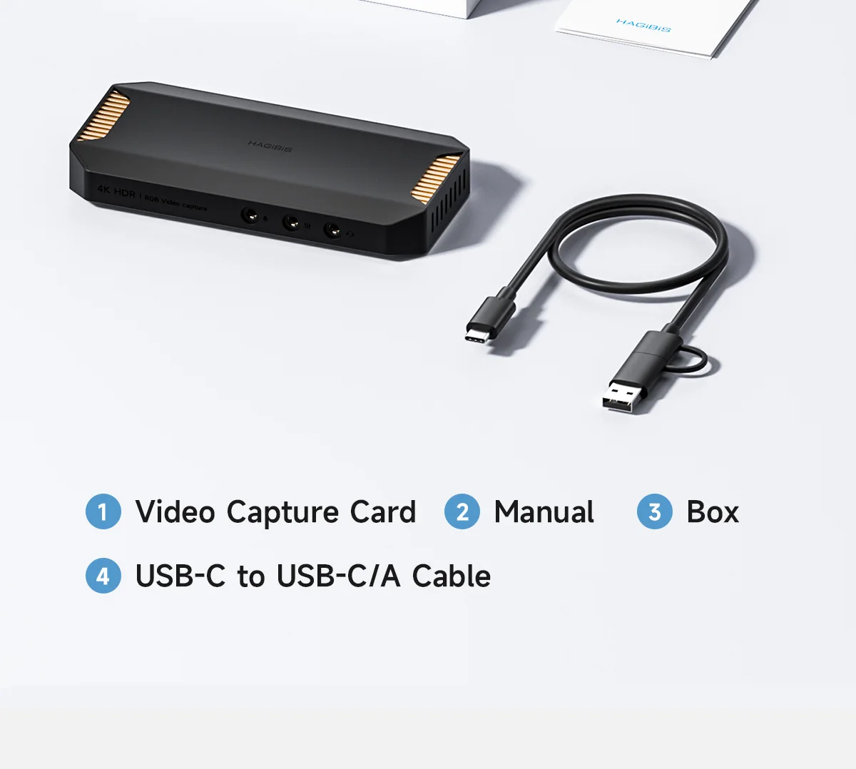 Hagibis Professional Video Capture Card 4K60 HDR