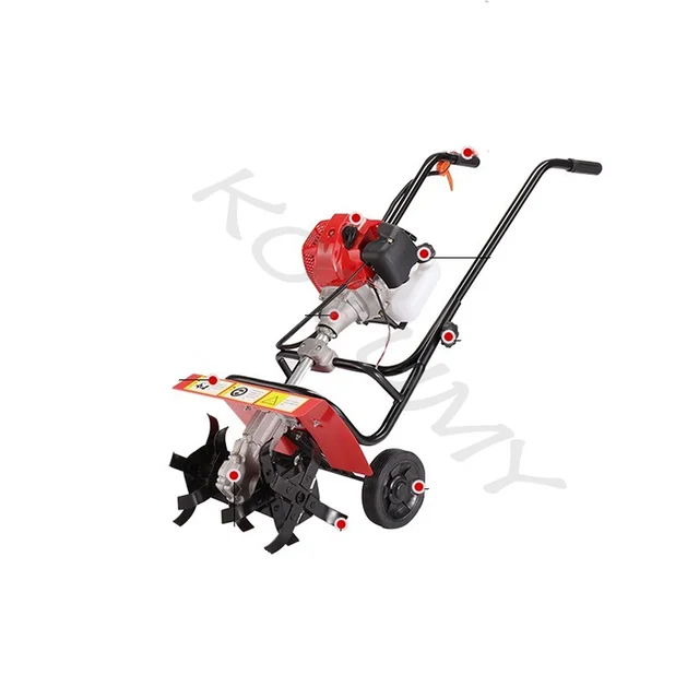 Kerti Tápegység Hordozható Trimmer Kultivátor Mini Tiller Garden Forgó Kapa - Image 6