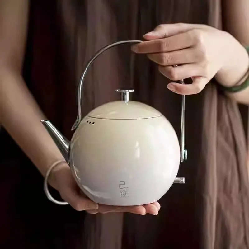 600ml Automatic Power Off Quickly Electric Kettle Boiler Water Lifting Beam Pot Anti-dry 304stainless steel 2